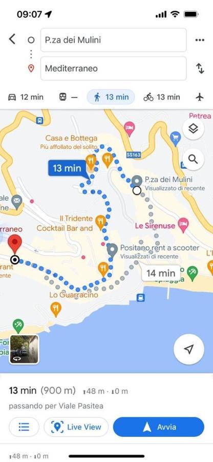 Casa Coppelia B&B Positano Zewnętrze zdjęcie